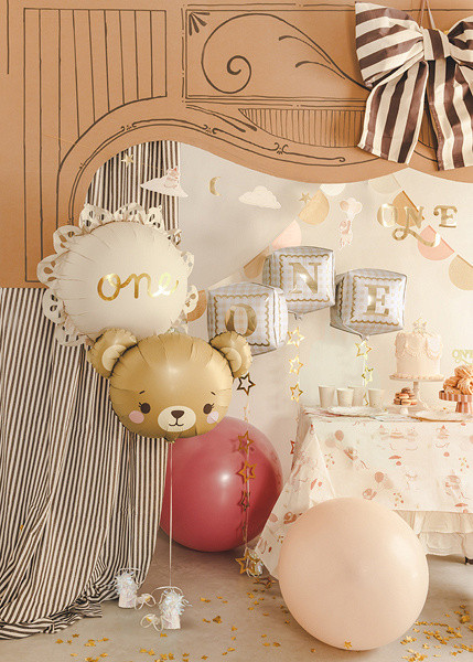 Balon foliowy Miś 56x40cm FB385 PartyDeco